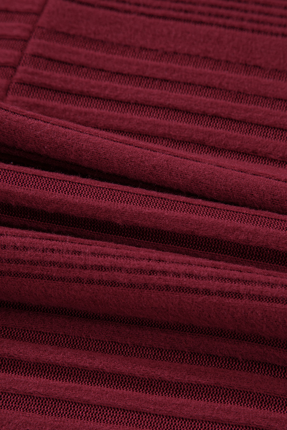 Simply Taupe Pit Stripe Batwing Sleeve Top