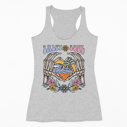 Salty Soul Racerback Tank