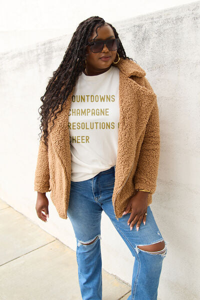 COUNTDOWNS CHAMPAGNE RESOLUTIONS CHEER T Shirt