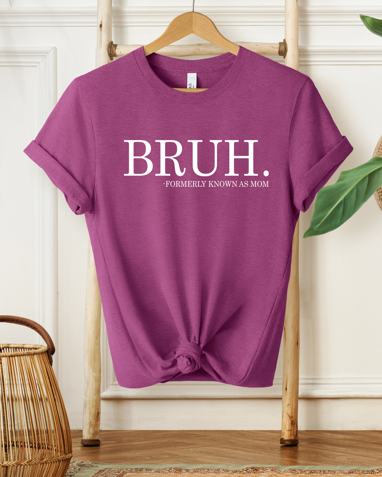 BRUH MAMA TEE (BELLA CANVAS)