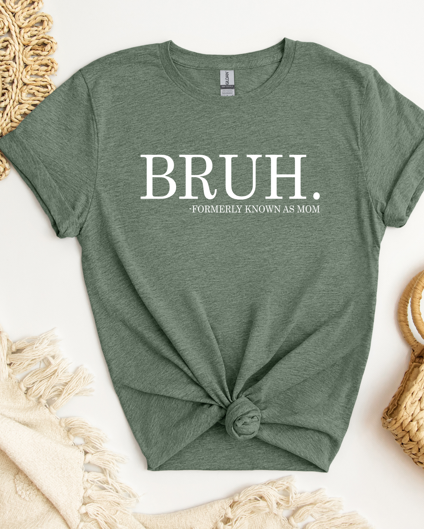 BRUH MAMA TEE (BELLA CANVAS)