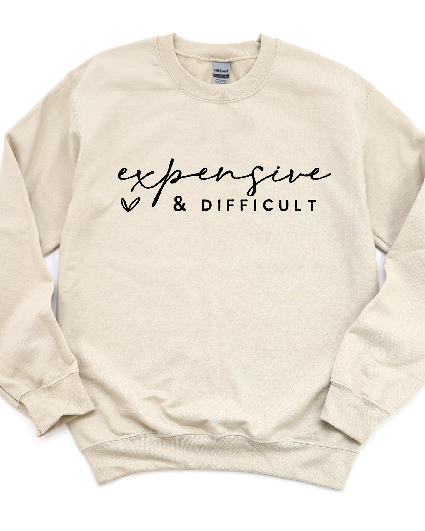 EXPENSIVE & DIFFICULT SWEATSHIRT