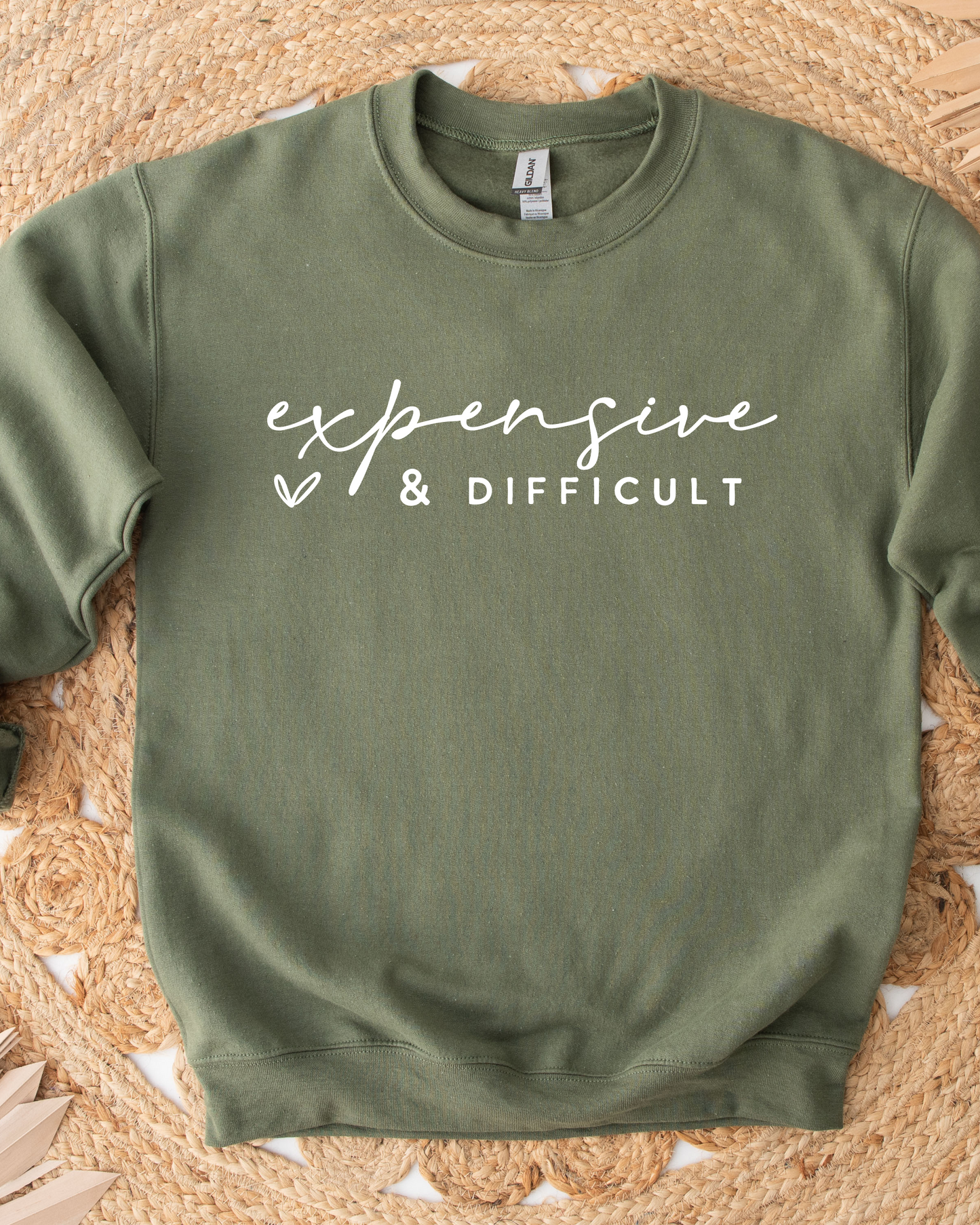 EXPENSIVE & DIFFICULT SWEATSHIRT