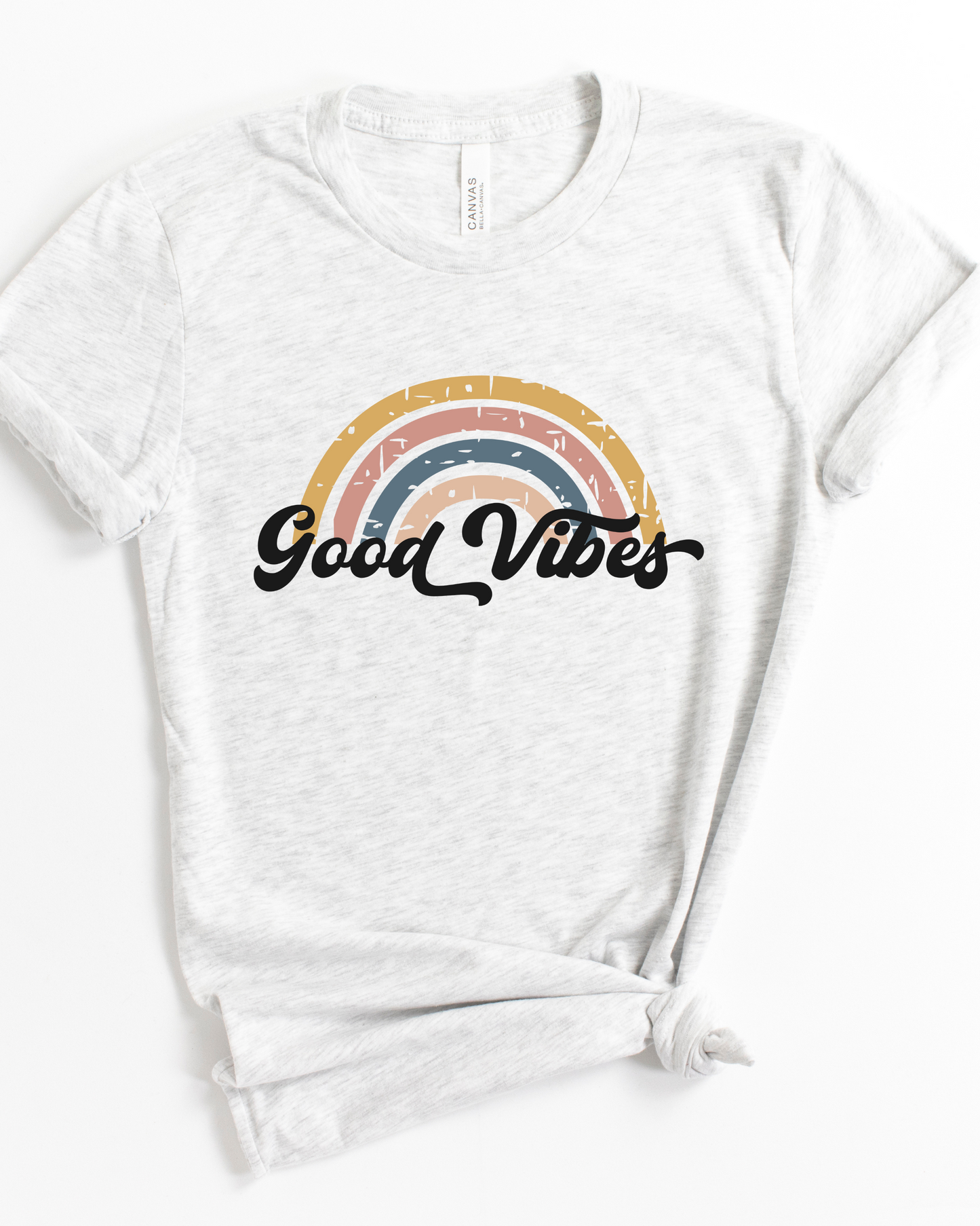 GOOD VIBES TEE(BELLA CANVAS)