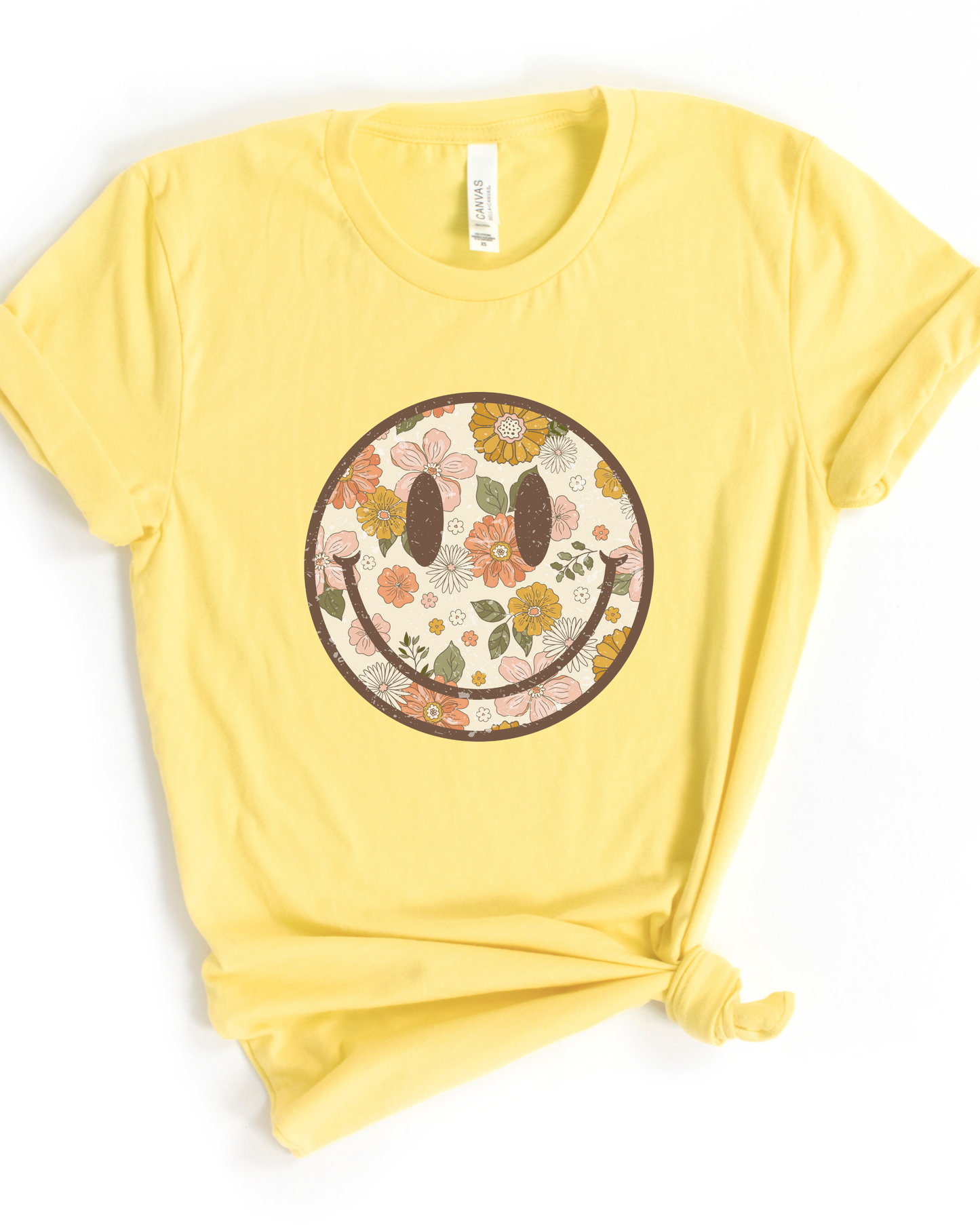 BOHO SMILE TEE (BELLA CANVAS)