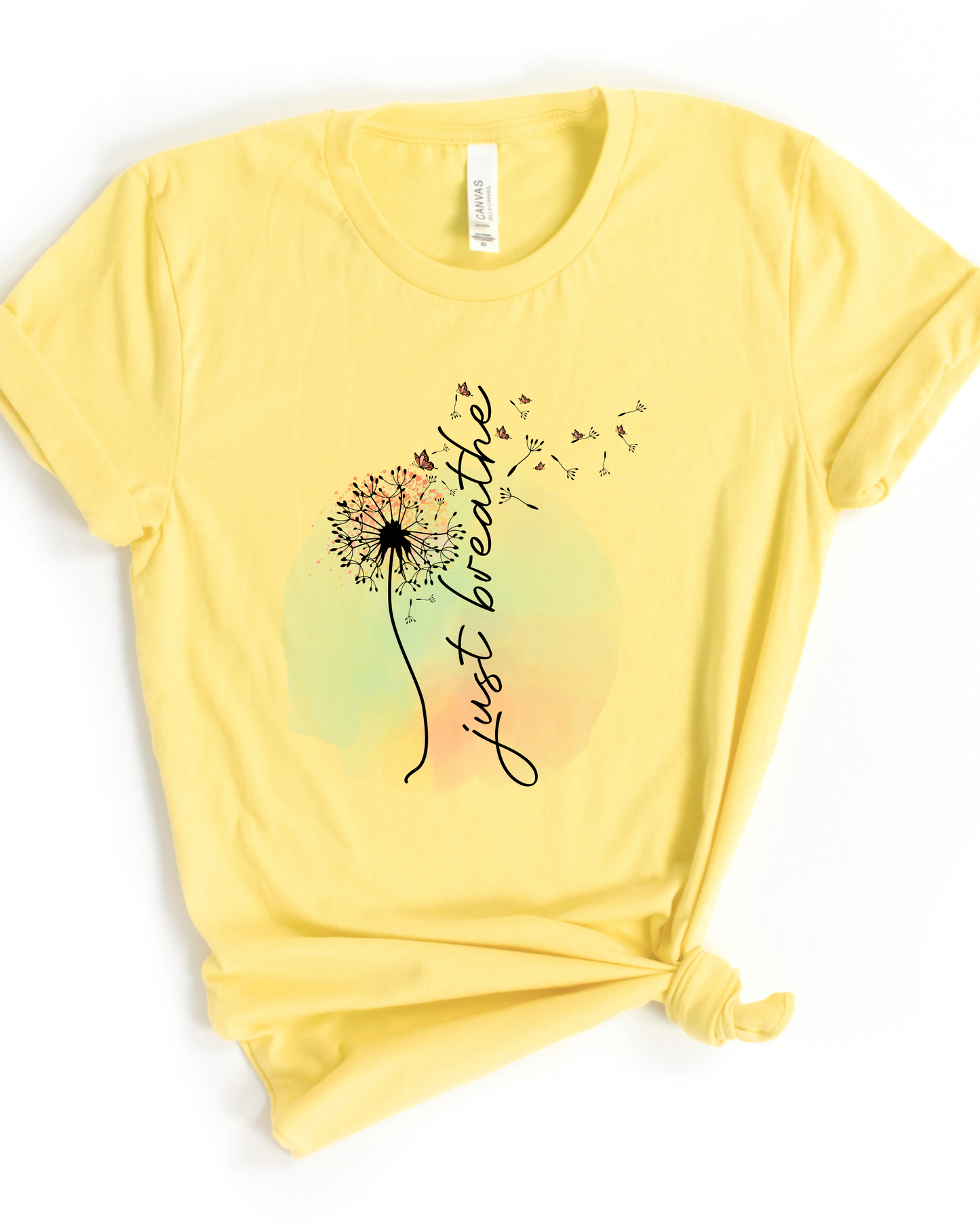 JUST BREATHE TEE (BELLA CANVAS)