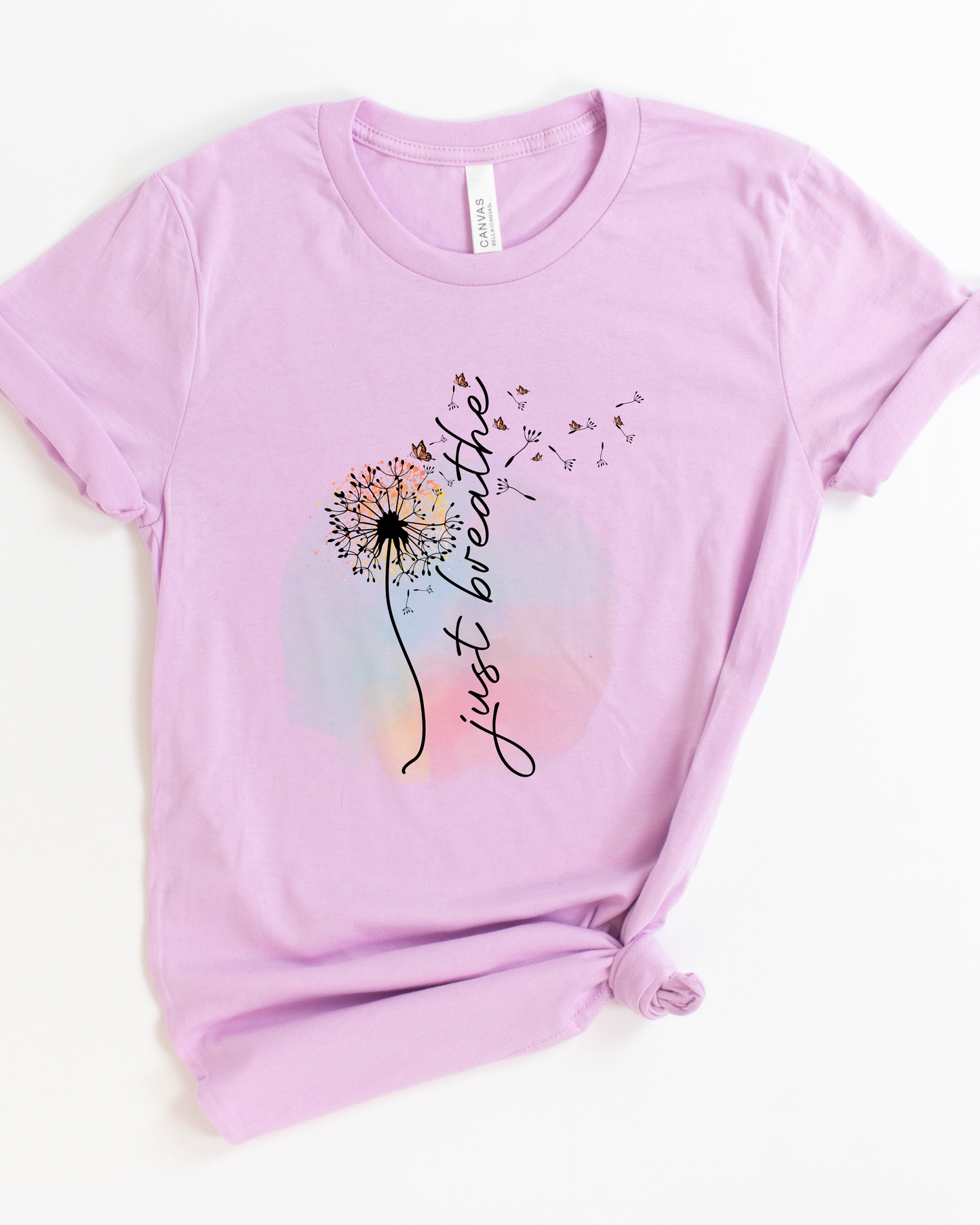 JUST BREATHE TEE (BELLA CANVAS)